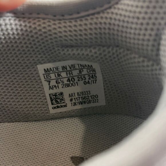 Adidas Tubular Shadow Gray Athletic Running Shoes BZ0333 Women’s Size 8.5 (7Y) - Picture 11 of 12